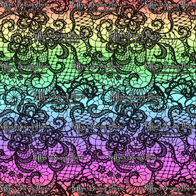 *BACK ORDER* Pastel Rainbow Lace