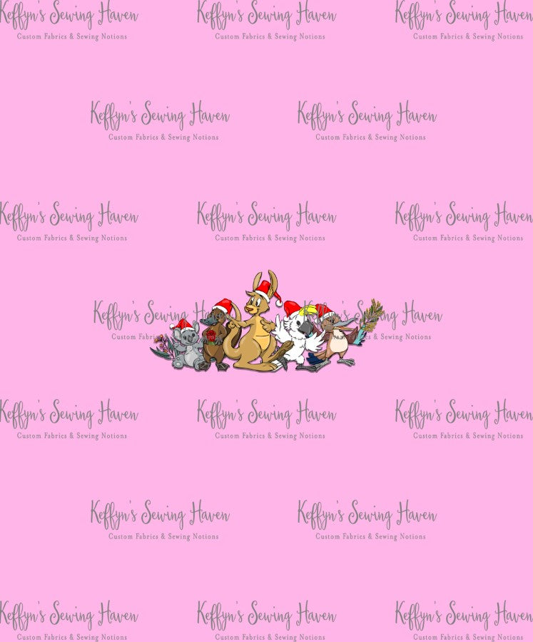 *BACK ORDER* Aussie Christmas Group Pink Panels