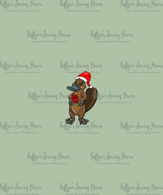 *BACK ORDER* Aussie Christmas Platypus Khaki Panels