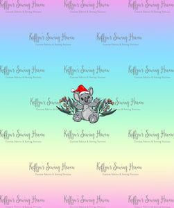 *BACK ORDER* Aussie Christmas Koala Rainbow Panels