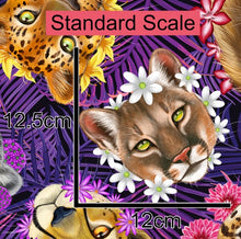 Load image into Gallery viewer, *BACK ORDER* Feline Fanatic&#39;s Purple Flowers