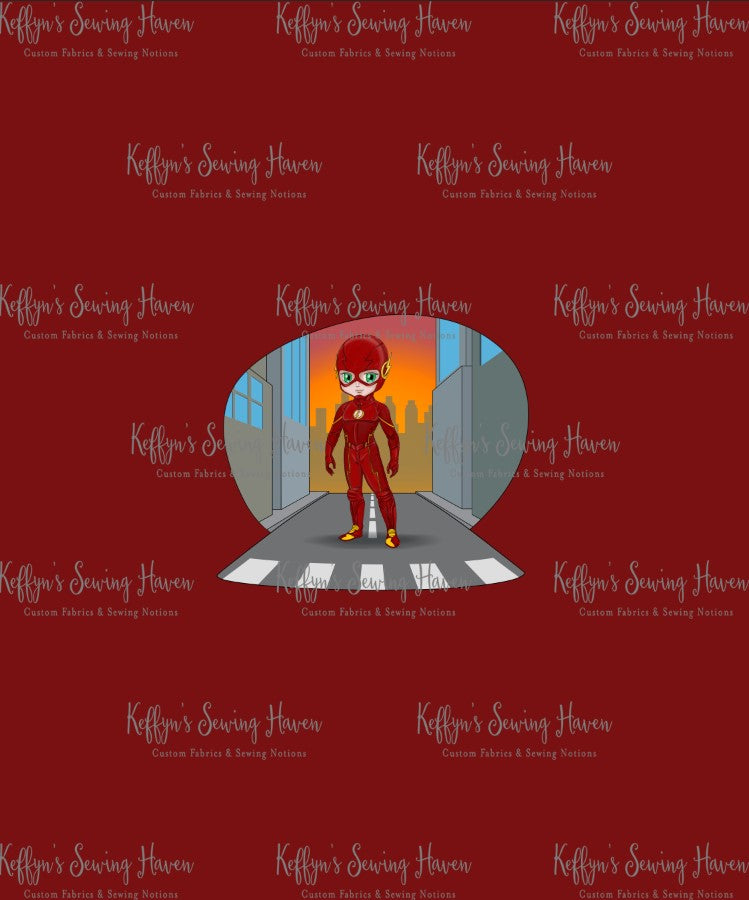 *BACK ORDER* Cartoon Heroes Flash panels