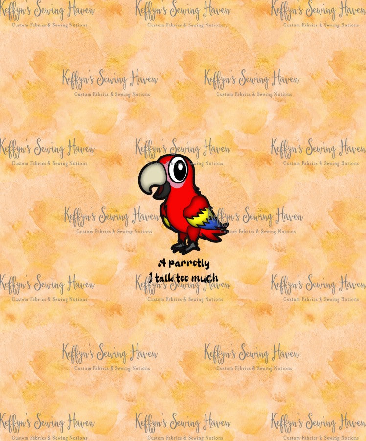 *BACK ORDER* Jungle Animals Parrotly Talk Panels