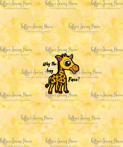 *BACK ORDER* Safari Animals Long Face Panels