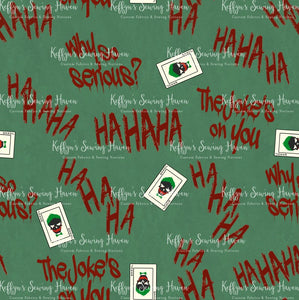 *BACK ORDER* Cartoon Heroes Joker Symbols