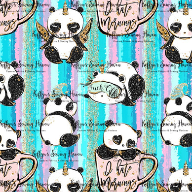*BACK ORDER* Naughty Panda Aqua 'Swears' Main