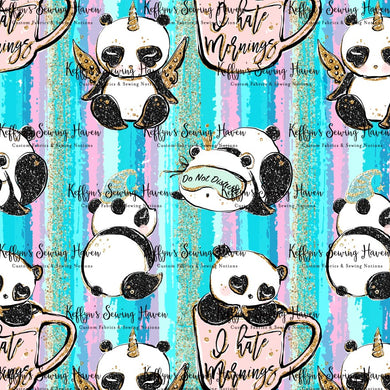 *BACK ORDER* Naughty Pandas Aqua 'Teen' Main
