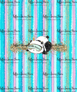 *BACK ORDER* Naughty Pandas Aqua 'DND' Panel