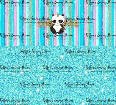 *BACK ORDER* Naughty Pandas Aqua 'Pandacorn' Junior Undie Panel
