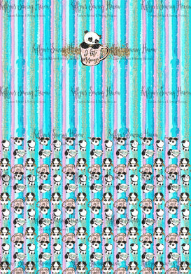 *BACK ORDER* Naughty Pandas Aqua 'Hate Mornings' Undie Panels