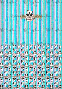 *BACK ORDER* Naughty Pandas Aqua 'Hate Mornings' Undie Panels