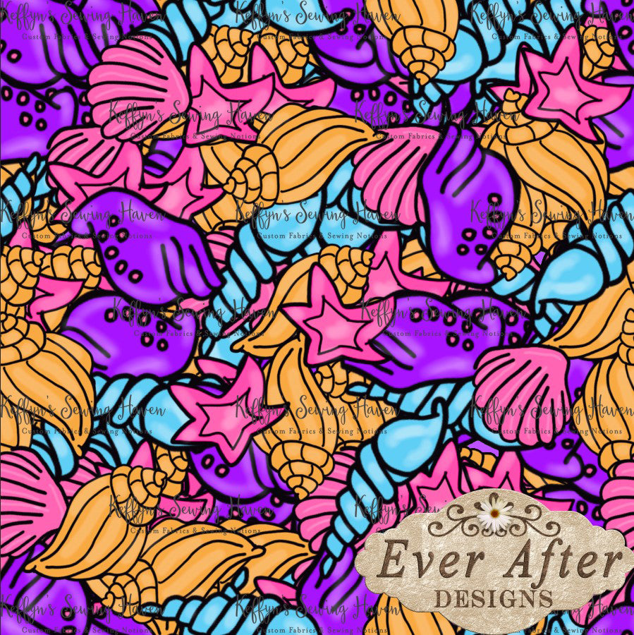 *BACK ORDER* Ever After Designs - Mermaid Shells