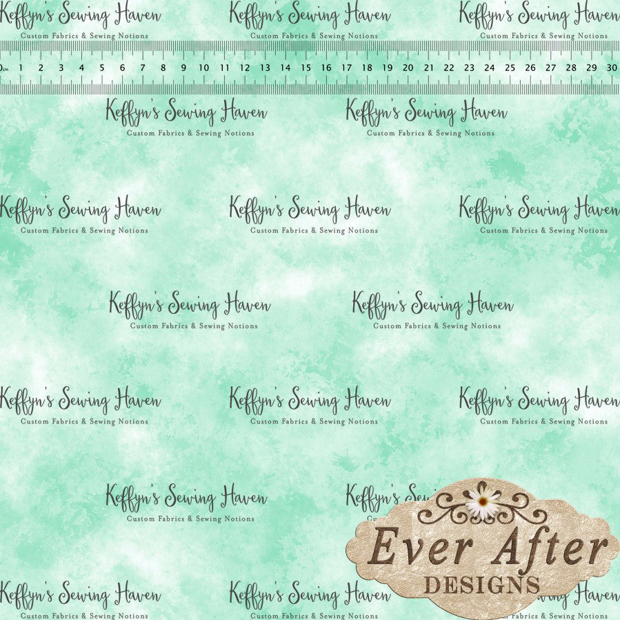 *BACK ORDER* Ever After Designs - Mermaid Pale Green Haze
