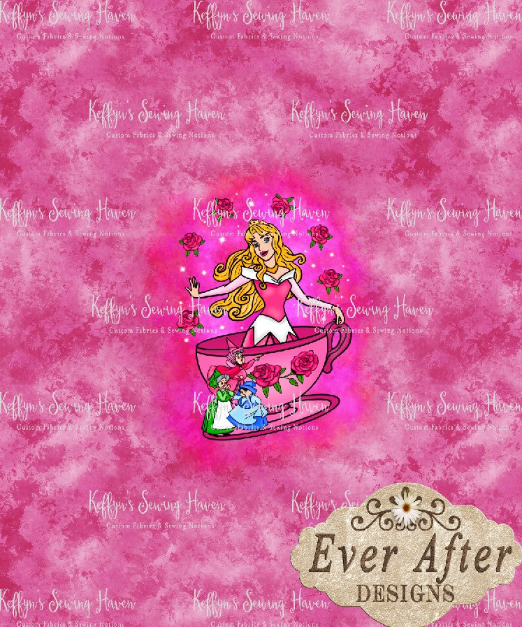 *BACK ORDER* Ever After Designs - Sleeping Dark Pink Haze Panel
