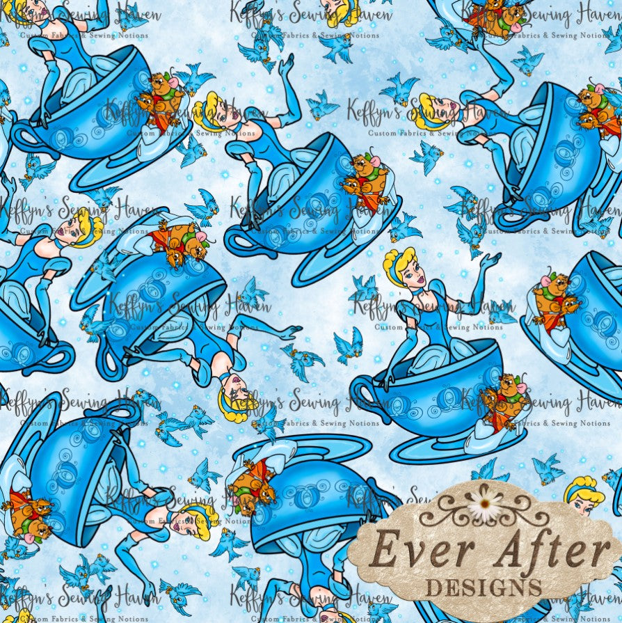 *BACK ORDER* Ever After Designs - Slipper Teacups