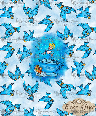 *BACK ORDER* Ever After Designs - Slipper Birds Panel