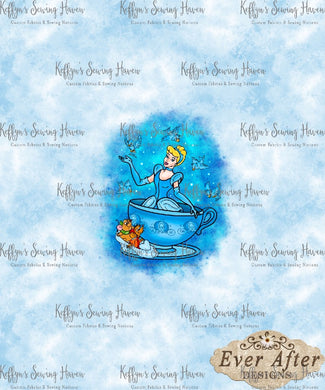*BACK ORDER* Ever After Designs - Slipper Light Blue Haze Panel
