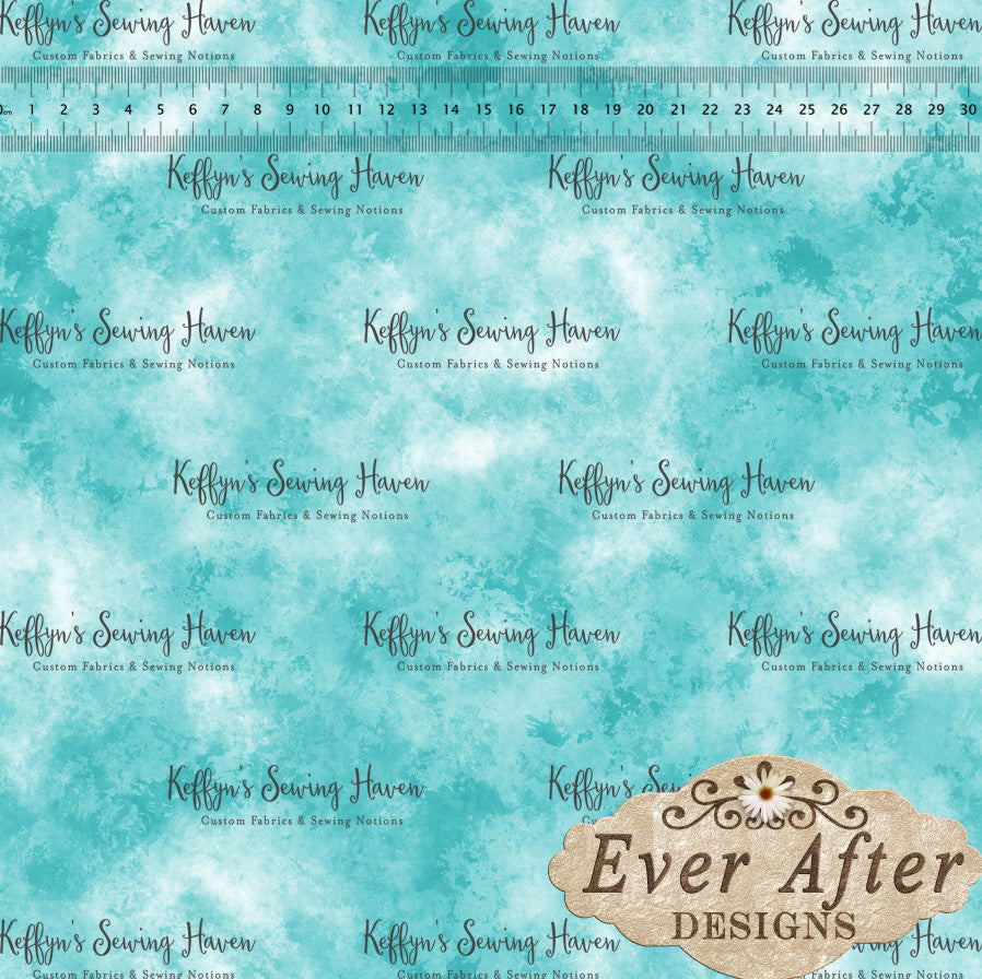 *BACK ORDER* Ever After Designs - Arabian Teal Haze