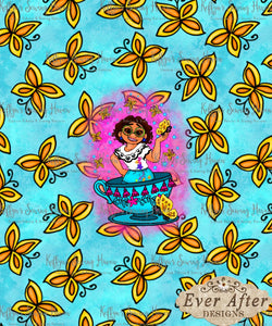 *BACK ORDER* Ever After Designs - Columbian Butterfly Panel
