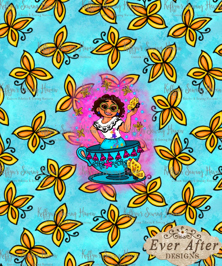 *BACK ORDER* Ever After Designs - Columbian Butterfly Panel