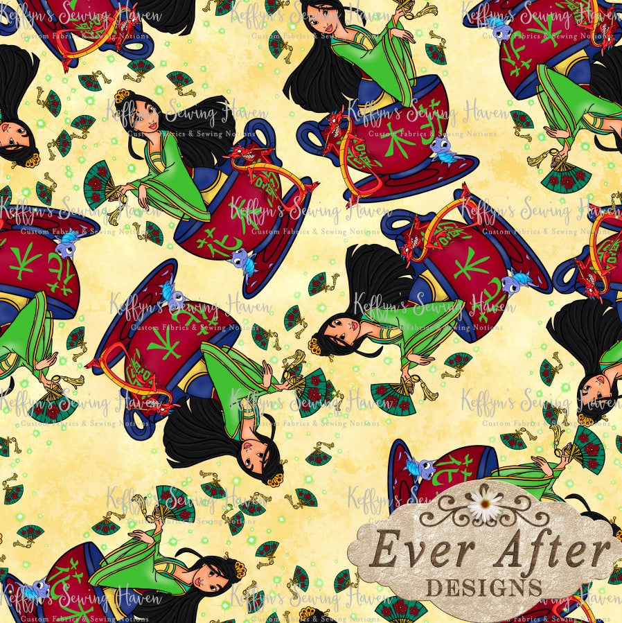*BACK ORDER* Ever After Designs - Oriental Teacups