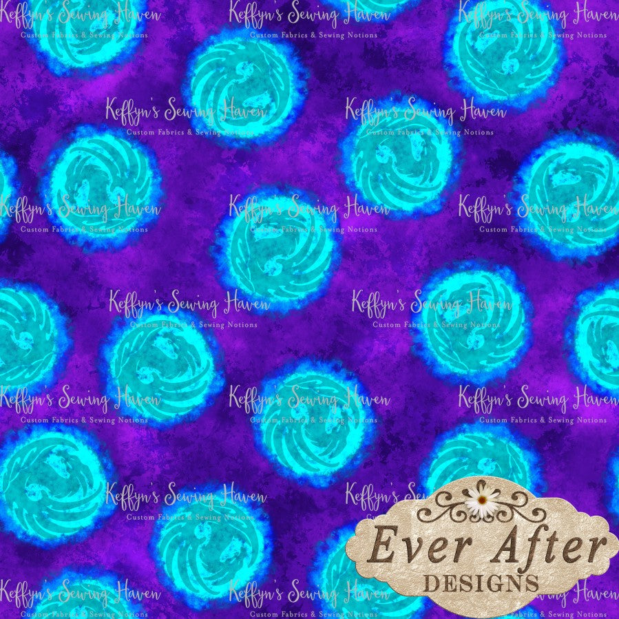 *BACK ORDER* Ever After Designs - Water Symbol on Purple