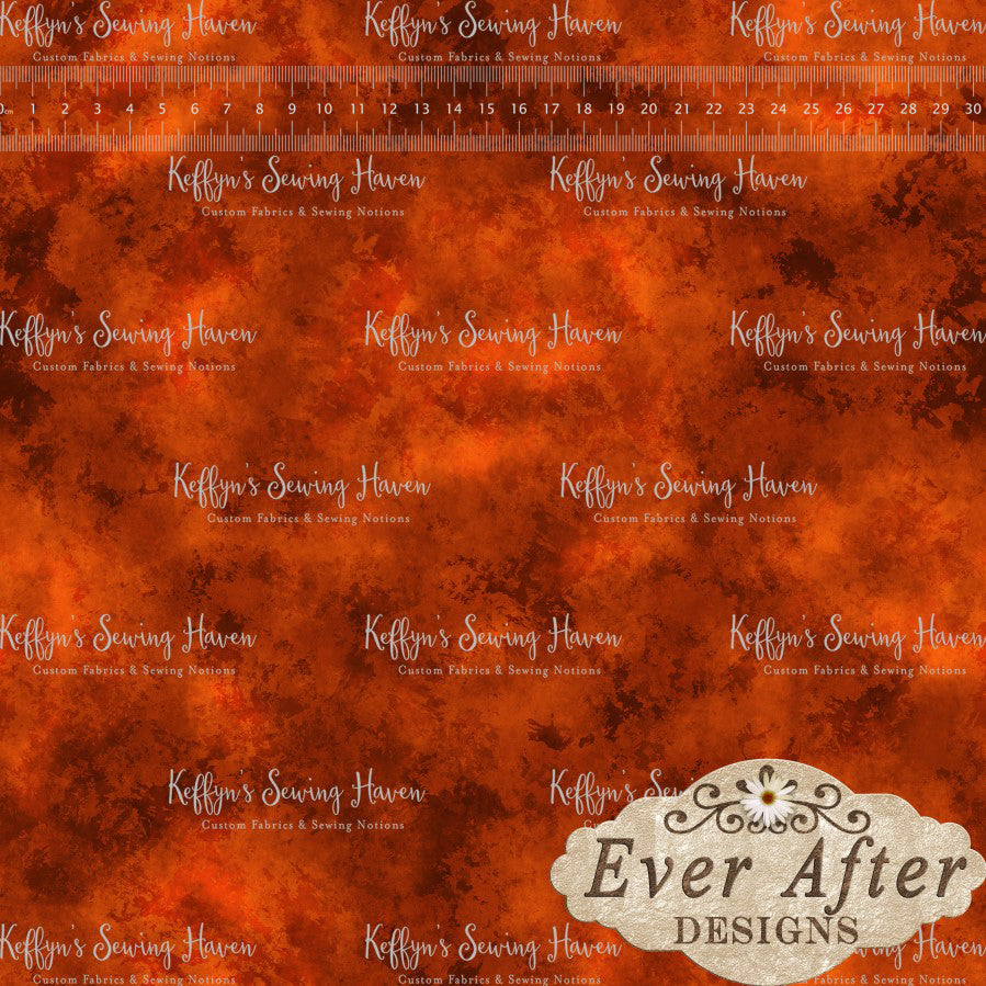 *BACK ORDER* Ever After Designs - Water Burnt Orange Haze
