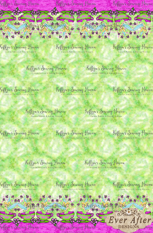 *BACK ORDER* Ever After Designs - Fairy Border Print (1 meter)