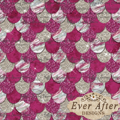 *BACK ORDER* Ever After Designs - Pinks Sands Mermaid Scales