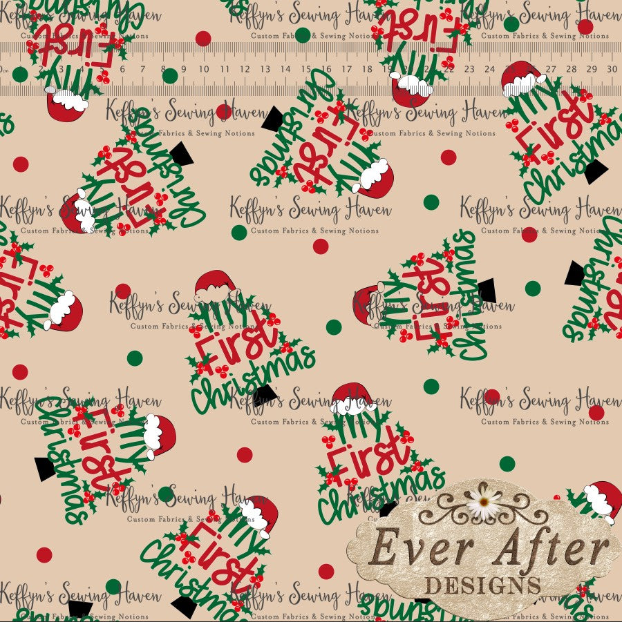 *BACK ORDER* Ever After Designs - My 1st Christmas Tan