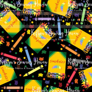 *BACK ORDER* Ever After Designs - Crayon Boxes on Black