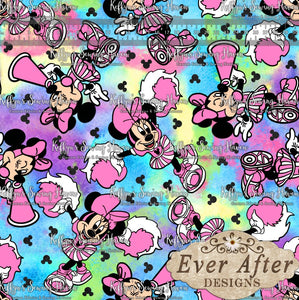 *BACK ORDER* Ever After Designs - Colourful Cheerleader Mouse