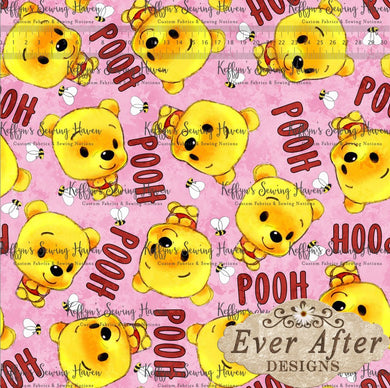 *BACK ORDER* Ever After Designs - Bear on Pink
