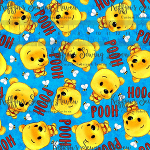 *BACK ORDER* Ever After Designs - Bear on Blue