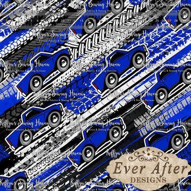 *BACK ORDER* Ever After Designs - Trucks Blue