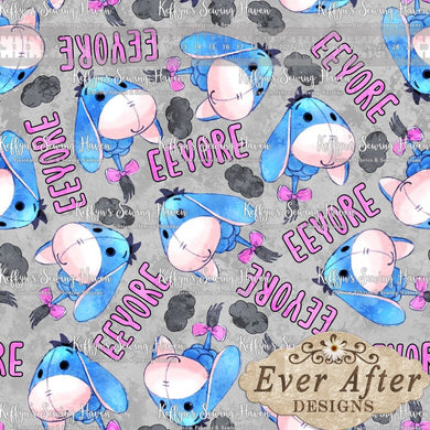 *BACK ORDER* Ever After Designs - Donkey on Grey