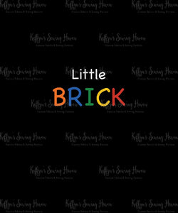 *BACK ORDER* Bricks - Little Brick Panels
