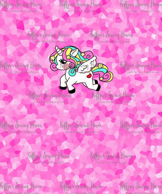 *BACK ORDER* Bright Unicorns Pink Panels