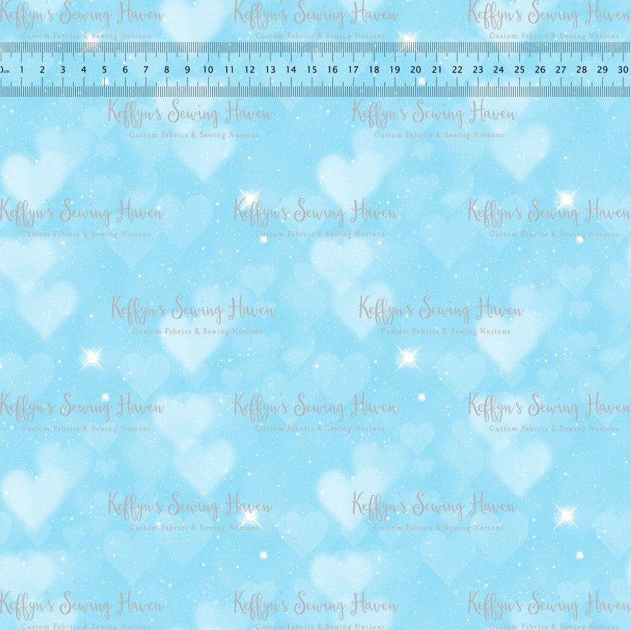 *BACK ORDER* Dreamy Cupcakes Slipper Bokeh Hearts