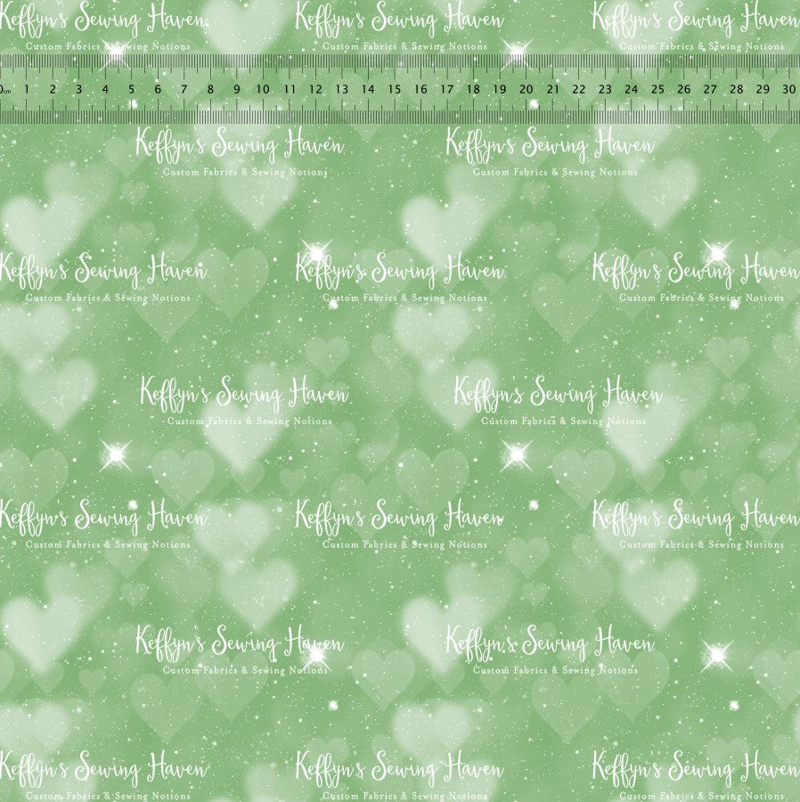 *BACK ORDER* Dreamy Cupcakes Oriental Bokeh Hearts
