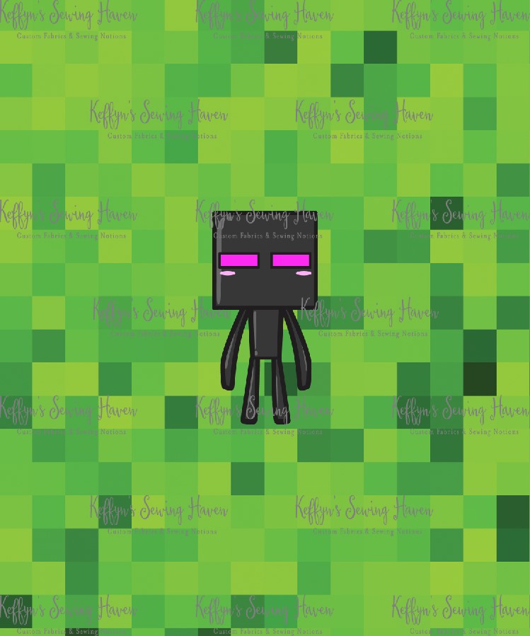 *BACK ORDER* Miners Green Enderman Panels