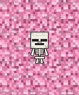 *BACK ORDER* Miners Pink Skeleton Panels