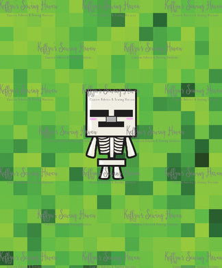 *BACK ORDER* Miners Green Skeleton Panels