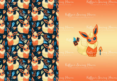 *BACK ORDER* Hex Critters - Fire Fox Blanket Topper Set