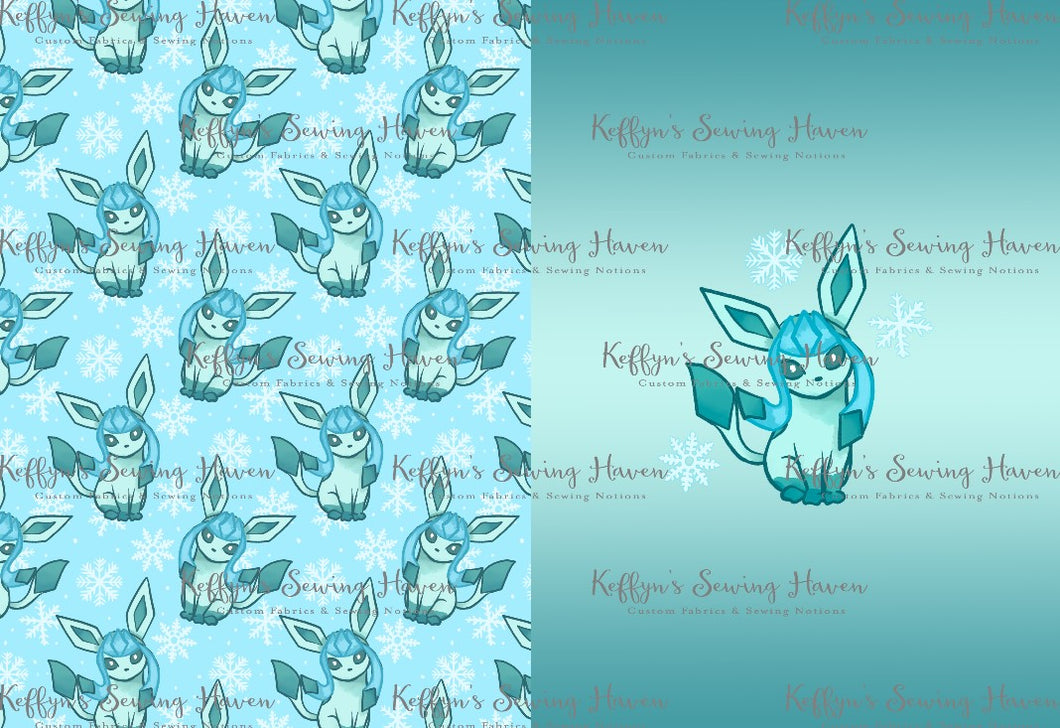 *BACK ORDER* Hex Critters - Ice Fox Blanket Topper Set