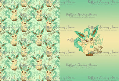 *BACK ORDER* Hex Critters - Leaf Fox Blanket Topper Set