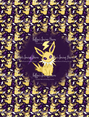 *BACK ORDER* Hex Critters - Electric Fox Blanket Topper