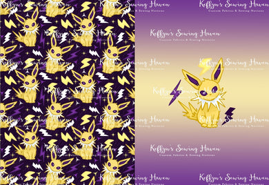 *BACK ORDER* Hex Critters - Electric Fox Blanket Topper Set