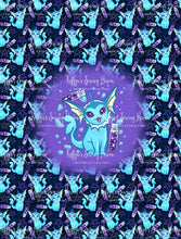 Load image into Gallery viewer, *BACK ORDER* Hex Critters - Water Fox Blanket Topper