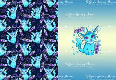 *BACK ORDER* Hex Critters - Water Fox Blanket Topper Set